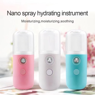 Glowup Nano Spray 面部護理迷你便攜式 USB 噴霧器保濕