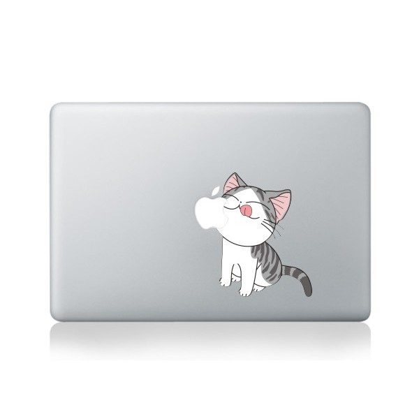 &lt;優惠實施中&gt;蘋果 Apple Macbook Air/Pro 起司貓2號 13.3寸 創意貼紙