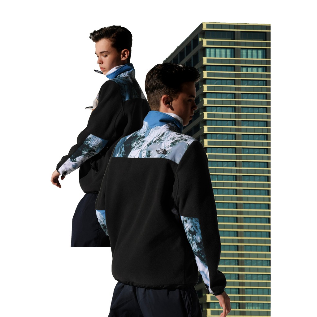 ネット卸売 THE NORTH FACE x INVINCIBLE 雪山 DENALI L laverite.mg