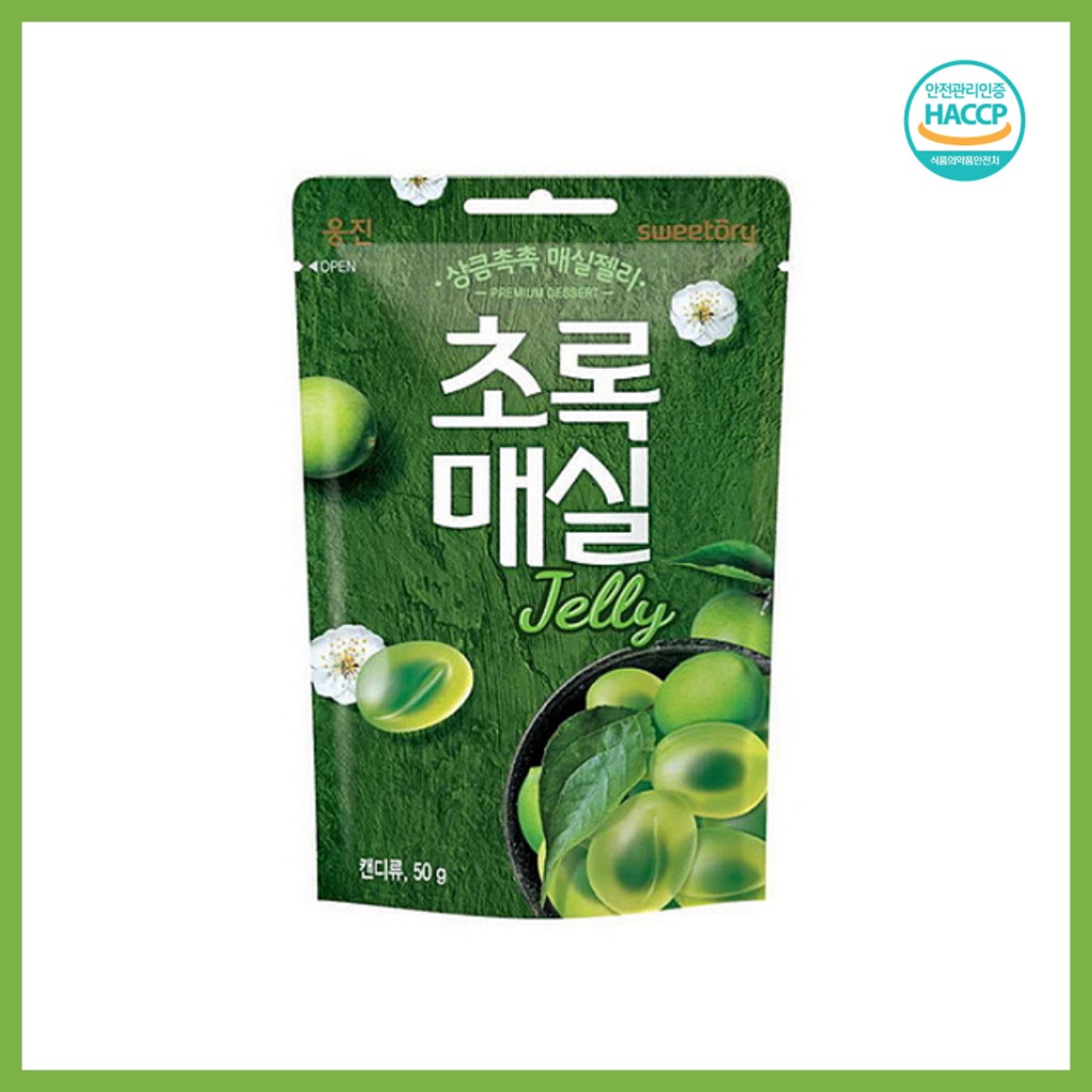 韓國果凍 綠色梅子軟糖 50g Jelly 點心