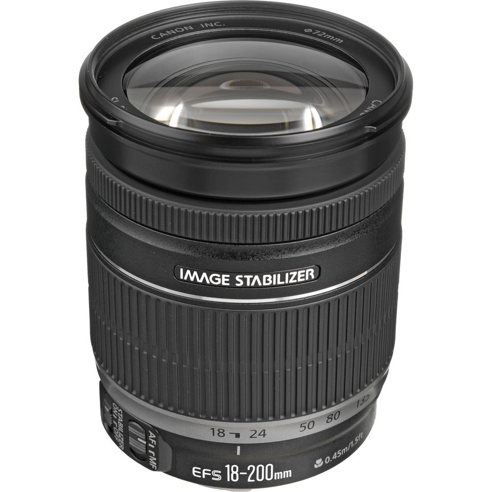 ブランド品専門の IS❤ 18-200mm EF-S ❤手振れ補正する超便利な1本☆canon - レンズ(ズーム)