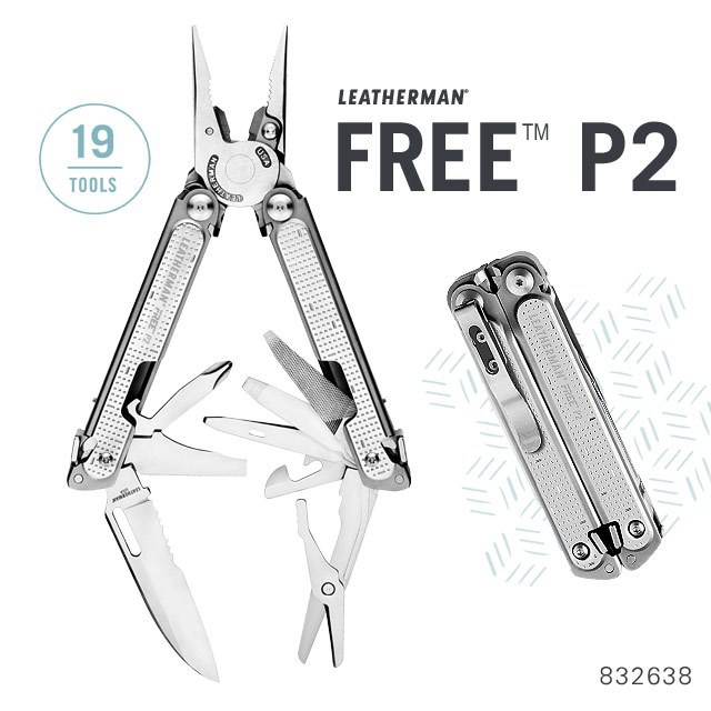 【angel 精品館 】Leatherman FREE P2 多功能工具鉗 #832638