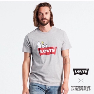 欣闆娘美國代購 Levi´s X Snoopy 現貨 李維斯 X 史努比 聯名款 現貨灰男S