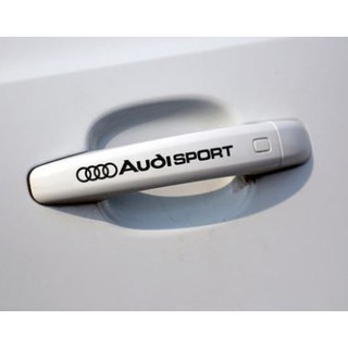 【湘阪車飾】 奧迪 AUDI SPORT 把手 門把 貼紙 A1/A3/A4/A5/A6/A7/A8/Q2/Q3/Q5
