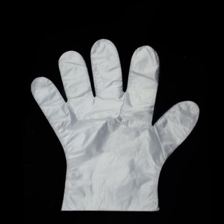 一次性手套薄款100入 袋裝 手扒雞手套 拋棄式手套 塑膠手套 PE手套【DC390】