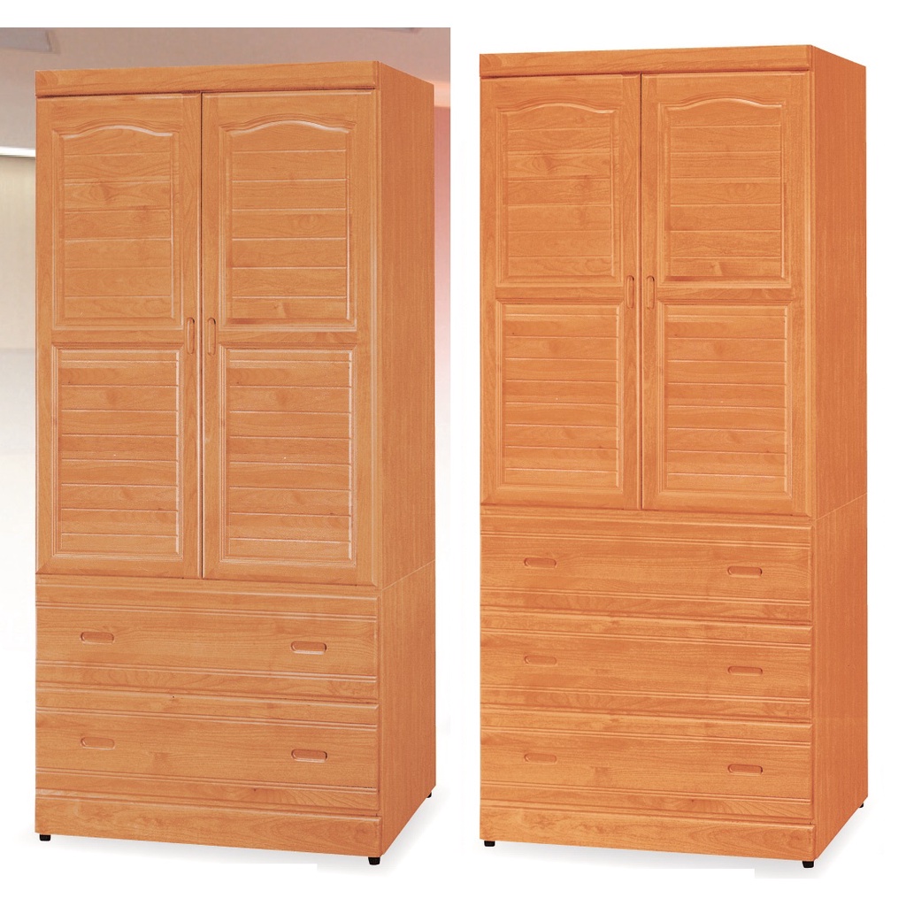 臥室最佳擺設 高級衣櫃 典雅衣櫥 3x6尺 3x7尺 3x6尺正赤陽實木衣櫃（7）屏東市 廣新家具行