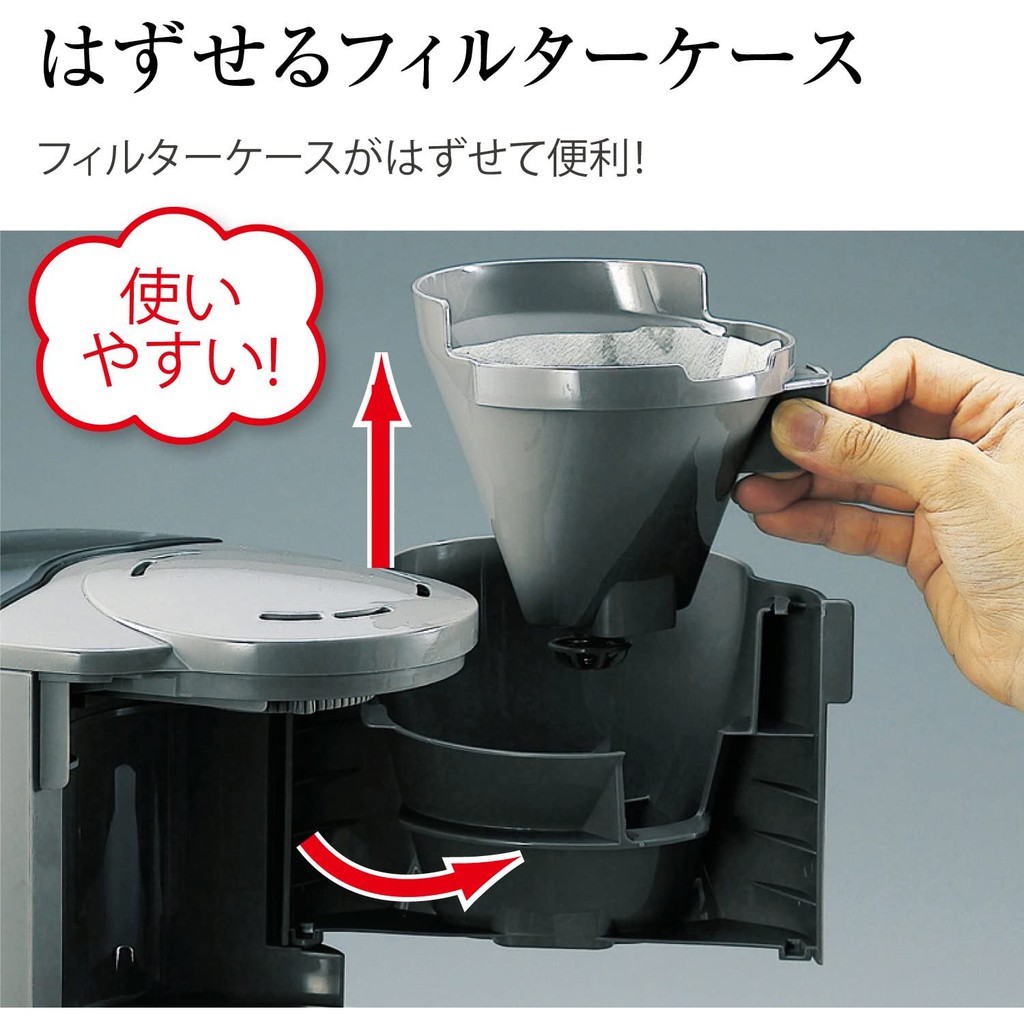 代購日本象印EC-KT50 美式咖啡機真空不鏽鋼保溫壺3段濃度5杯份空運含關稅黑色紅色| 蝦皮購物