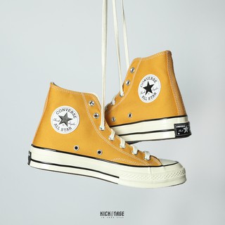 CONVERSE CHUCK TAYLOR 1970 70S 黃色 高筒 黑標 三星標【162054C】