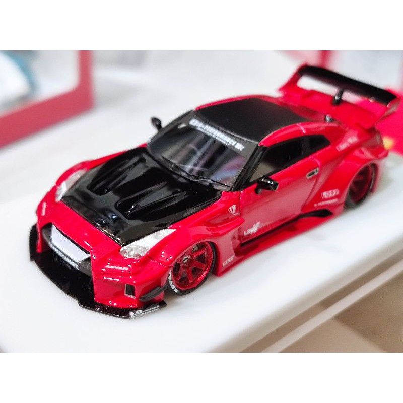 Veloce model 1/64 GTR-R35 紅框 全球限量60台 非ig ignition tarmac