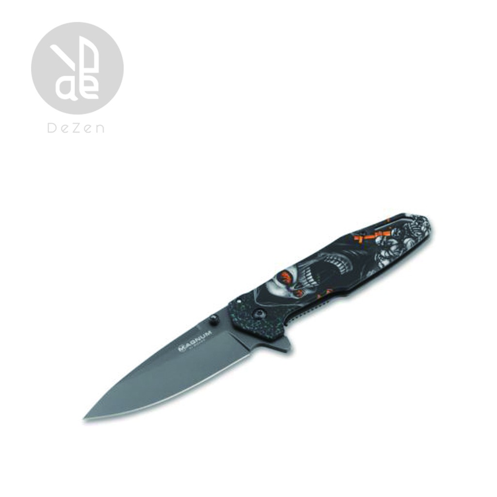 【BOKER】MAGNUM SCREAMING SKULL 折刀、虎爪刀《P25-01MB230