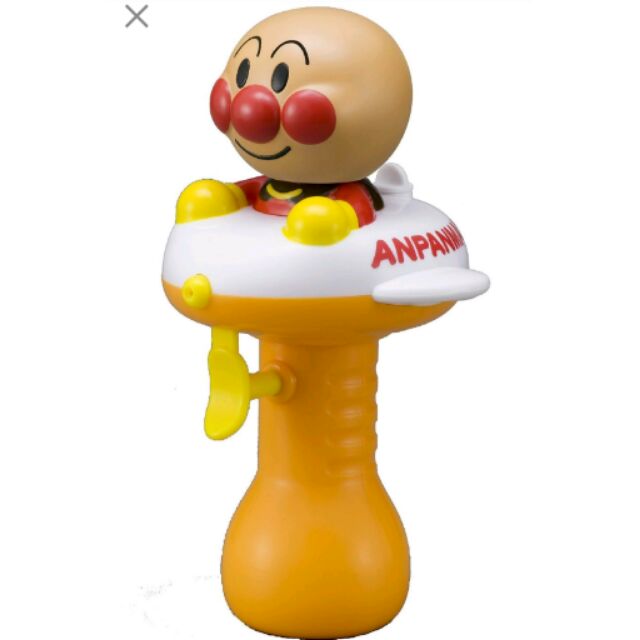 日本進口 麵包超人 Anpanman 飛機 造型 洗澡玩具 水槍 玩具