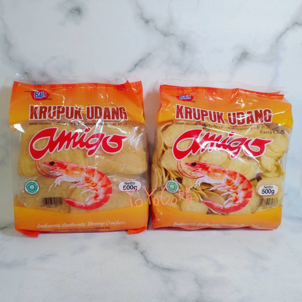 AMIGO Krupuk Udang 生鮮炸蝦餅