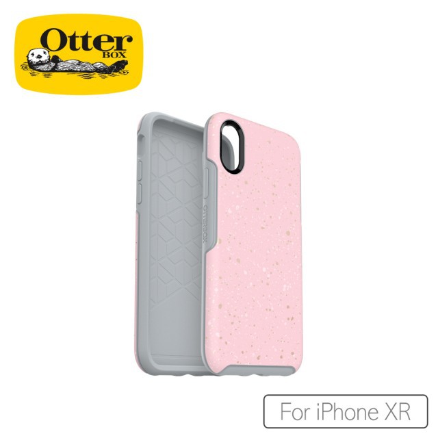 北車【OtterBox】iPhone XR 6.1吋 炫彩幾何 圖騰系列 保護殼 (紅粉芳蹤) 背蓋 背殼
