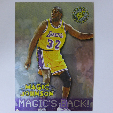~ Magic Johnson ~NBA球星/名人堂/魔術強森 1996年TSC.球員卡