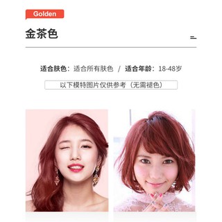 現貨 微潮色霧感色系 無需褪色 植物染髪劑霧藍色渣女粉臟橘色染劑染髮染髪膏染髮劑天然無刺激