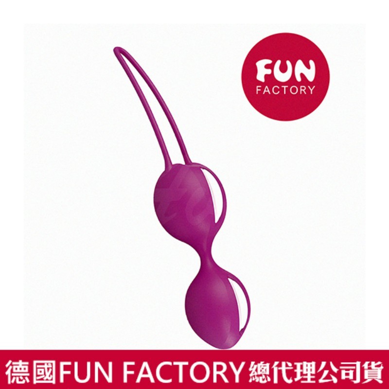 [送潤滑液]台灣總代理公司貨享二年保固德國FUN FACTORY DUO女性情趣凱格爾聰明球雙球紫