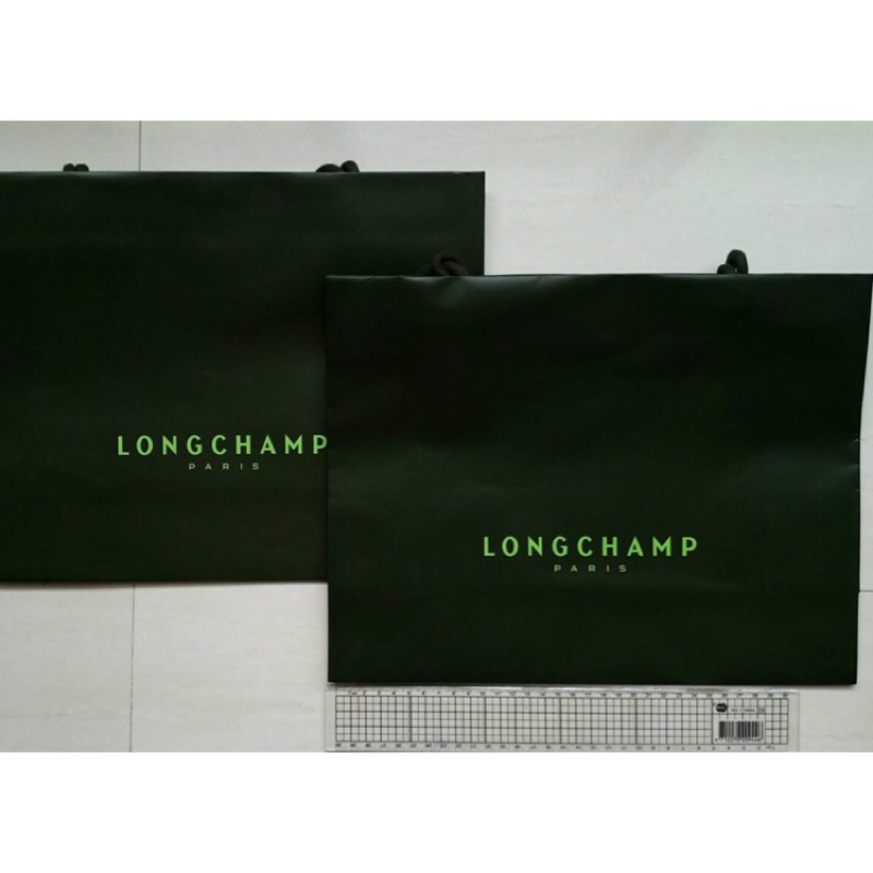 ［A&amp;Match] Longchamp紙袋 禮盒袋 購物袋 手提袋 包裝袋