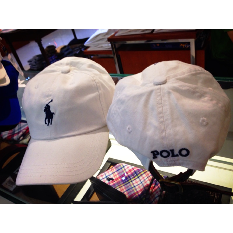 💁🏻現貨+預購🙋🏼Polo Ralph Lauren 老帽🕶✨白色小馬（兩款）