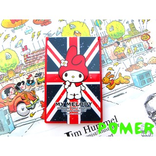 ☆POMER☆日本製 SANRIO 絕版正品 Melody 美樂蒂 英國國旗 鮮豔配色 隨身鏡 立鏡 化妝鏡子 攜帶方便