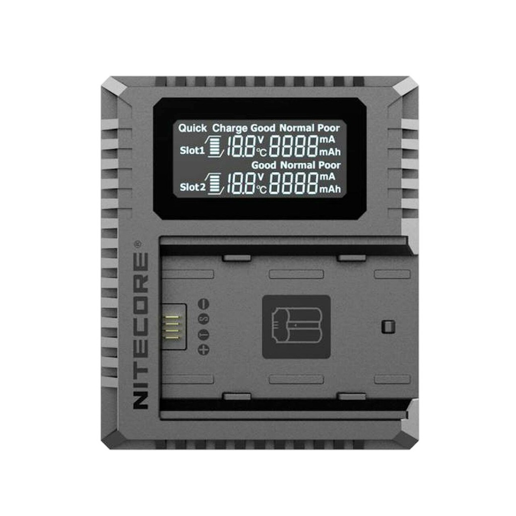 Nitecore FX3 液晶顯示充電器 FOR  Fujifilm NP-W235 適用富士XT-4