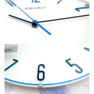 掛時計【SEIKO】日本 精工 SEIKO 立體時標 靜音 時鐘 掛鐘 QXA672 QXA672W
