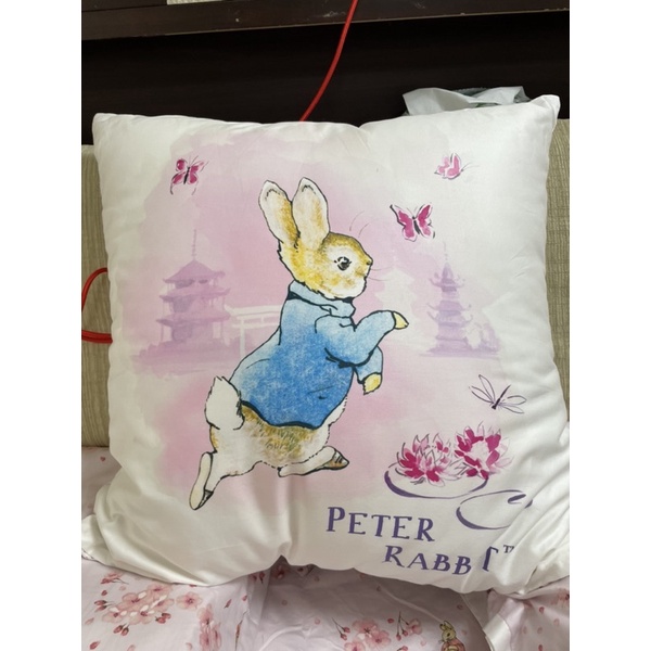 比得兔Peter Rabbit全新正方形抱枕（含枕心）