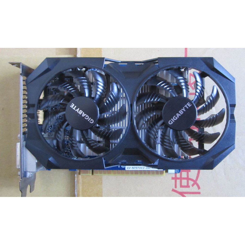 技嘉 GTX750TI 2GD5 顯示卡