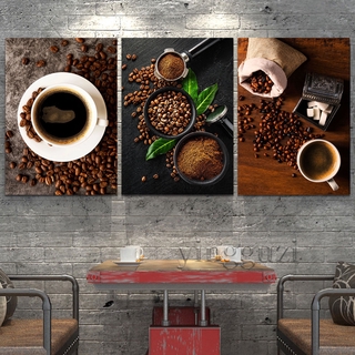 實木框畫 北歐裝飾畫 香醇的咖啡 咖啡豆 咖啡廳裝飾 居家裝飾 餐廳掛畫 客廳壁畫 壁貼 無框畫 生日禮物