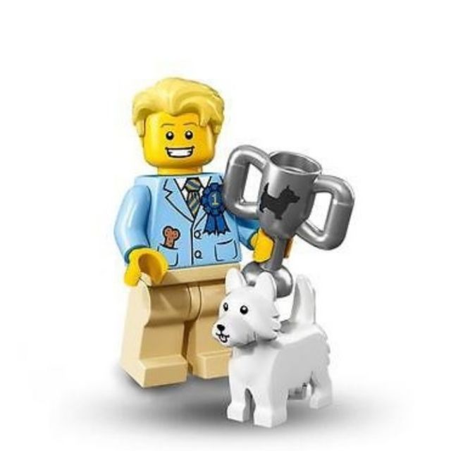 樂高 Lego 16代 71013 人偶包 Dog Show Winner 12號 狗冠軍 2手