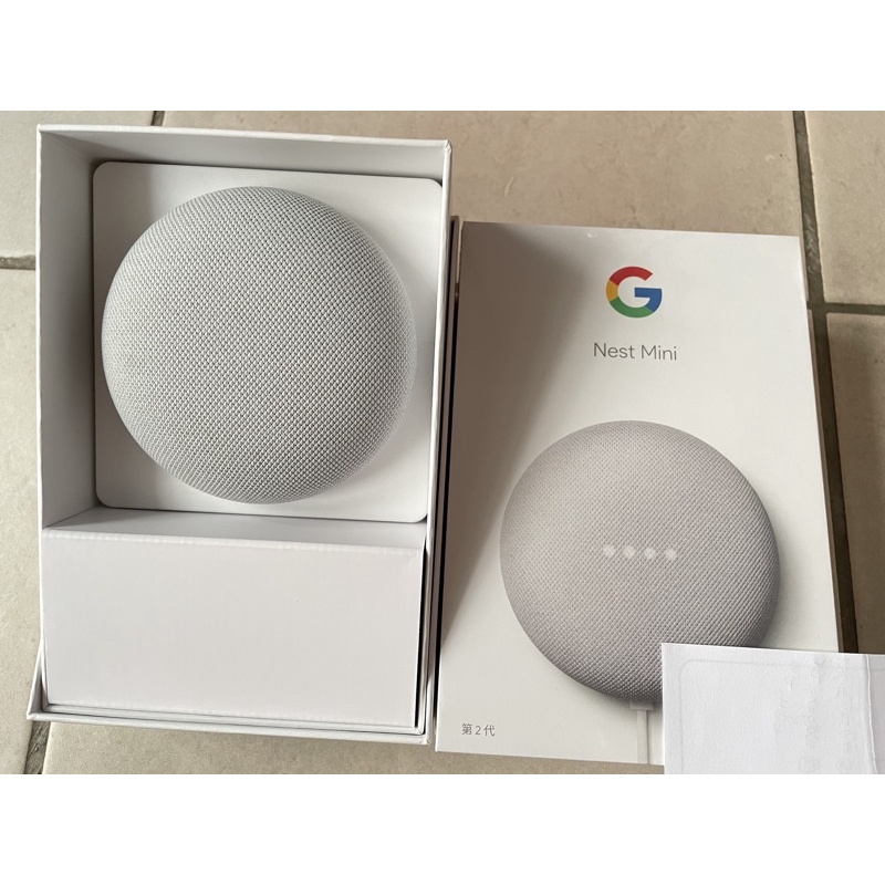 Google Nest Mini 2 二代 智慧音箱 Google語音助理(灰)