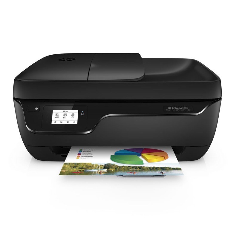 HP OfficeJet 3830 商用噴墨多功能事務機(Wifi/影印/列印/掃描/傳真）下殺5折/限時免運