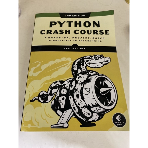 現貨 Python Crash Course, 2nd Edition | 蝦皮購物