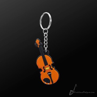 香港 Musician Designer 小提琴 Violin 情侶 吊飾 鑰匙圈 墜飾 樂器 禮物 【茗詮樂器】