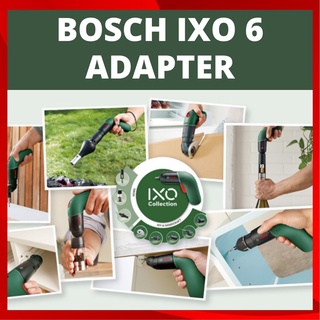 [BOSCH] IXO6 3.6V無繩電動螺絲刀適配器(6種)家用多功能工具 BOSH電動螺絲刀 IXO電動批量充電式無