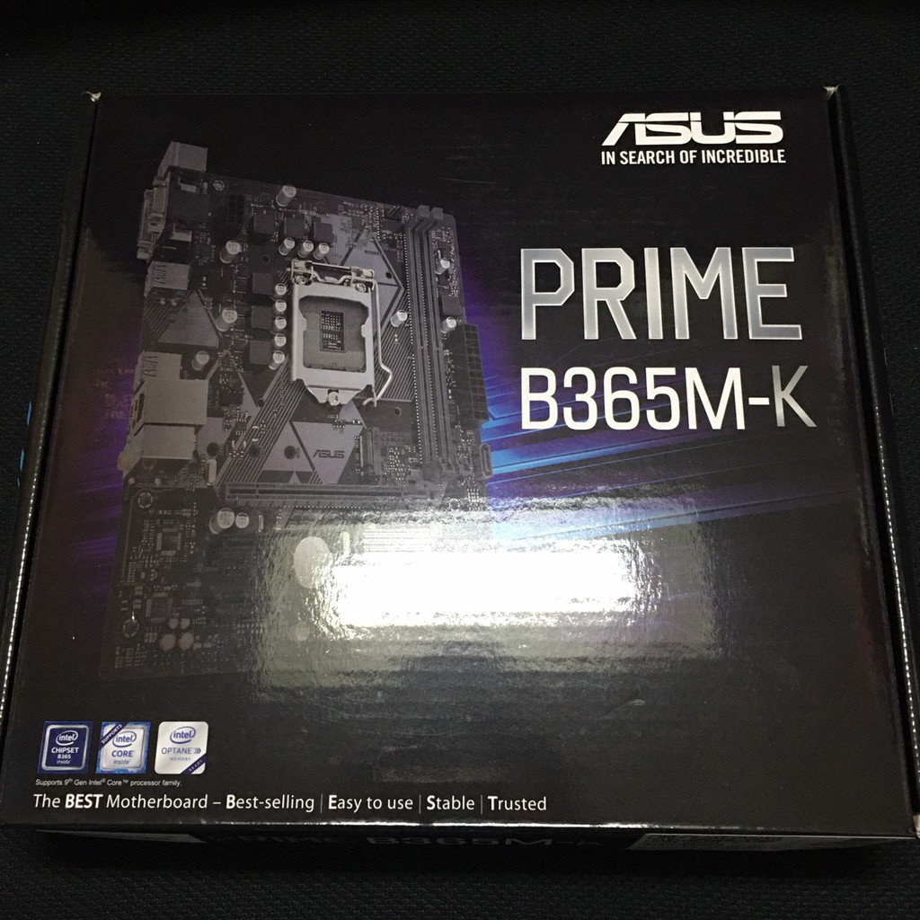 ASUS 華碩 PRIME B365M-K 主機板 全新【保固三年】現貨 蘆洲可自取📌附購買證明📌全新未拆封