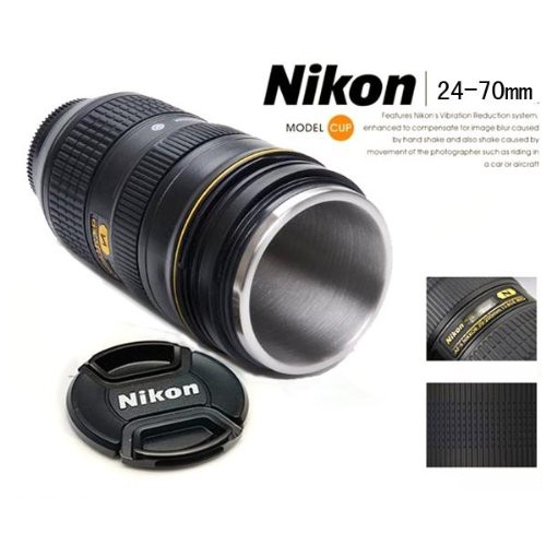 Nikon原廠鏡頭造型杯/保溫杯/ニッコールタンブラー 24-70