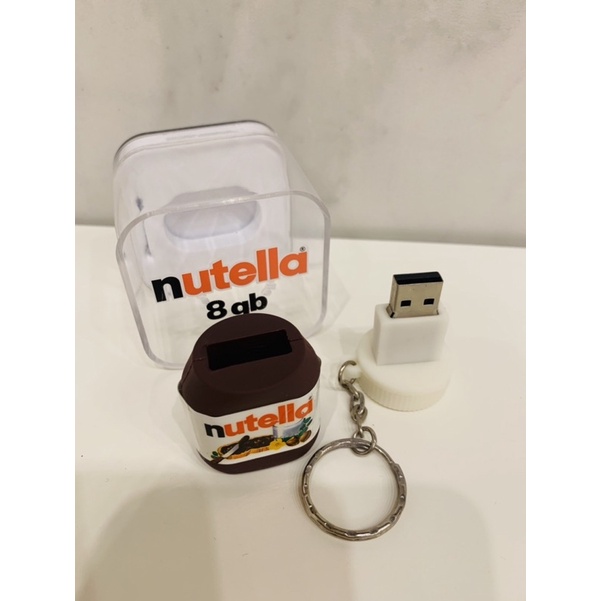 能多益Nutella巧克力榛果醬隨身碟鑰匙圈 8G 可愛文具