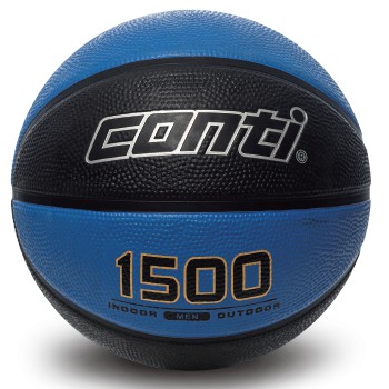 ＊LOVERY＊conti公司貨B1500-7-BKB高觸感雙色橡膠籃球(7號球) 黑/藍 現貨