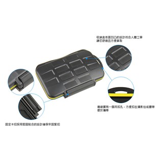 SD卡 MicroSD卡 防水防塵記憶卡收納盒 最多可裝24張