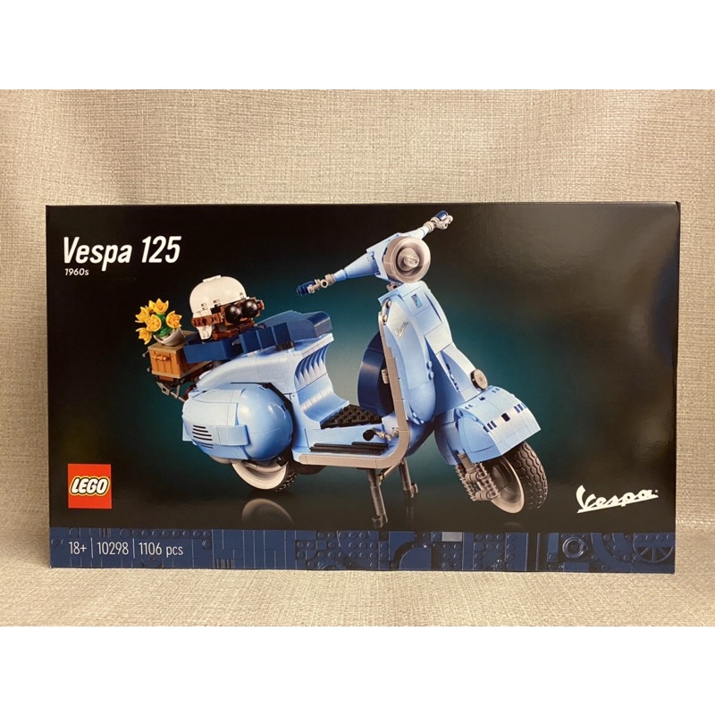 【LETO小舖】LEGO 10298 Vespa 125 1960s 偉士牌 全新未拆 現貨