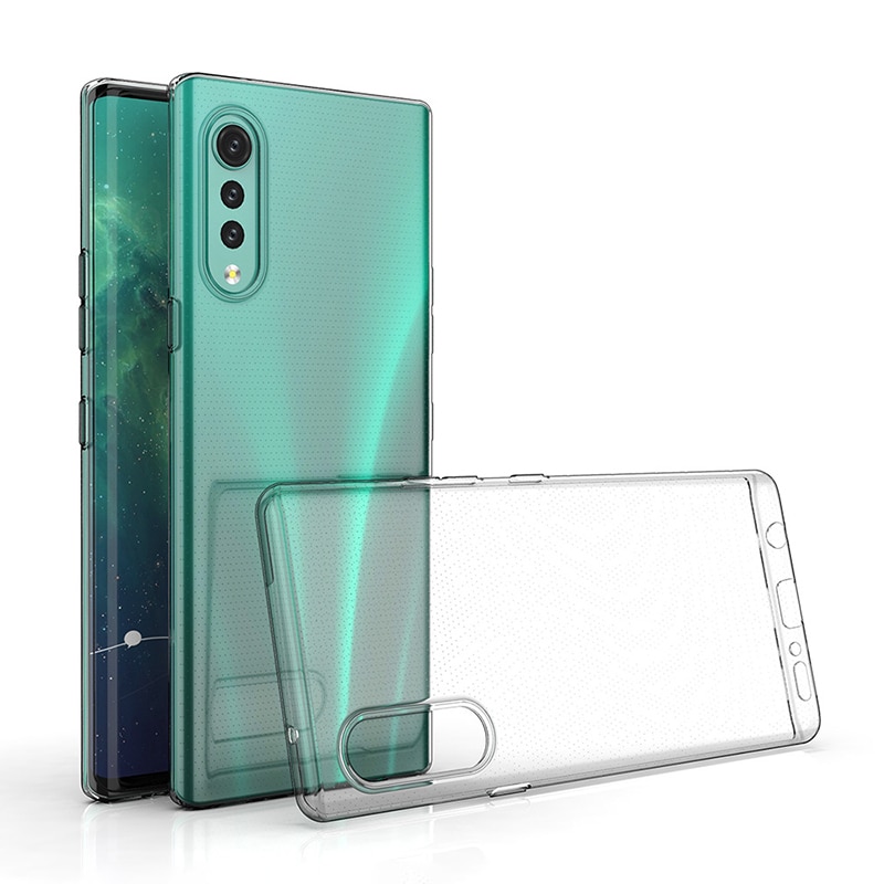 Lg Velvet G9 ThinQ 4G 5G 超薄透明手機殼軟 TPU 全保護透明手機後蓋 LGVelvet 外殼