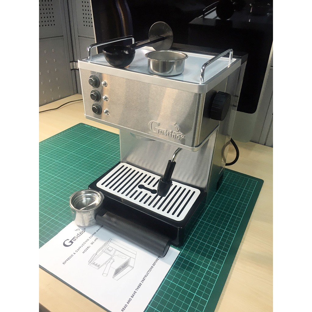 【老客戶維修服務】GUSTINO 19Bar 義式 半自動 不鏽鋼 鍋爐 蒸汽 咖啡機 適用台灣電壓 110V