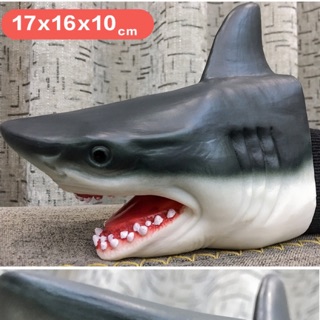 毛孩互動 抖音同款 鯊魚手套 整人玩具 親子互動 模擬動物 軟膠兒童遊戲手偶恐龍 手套鯊臂