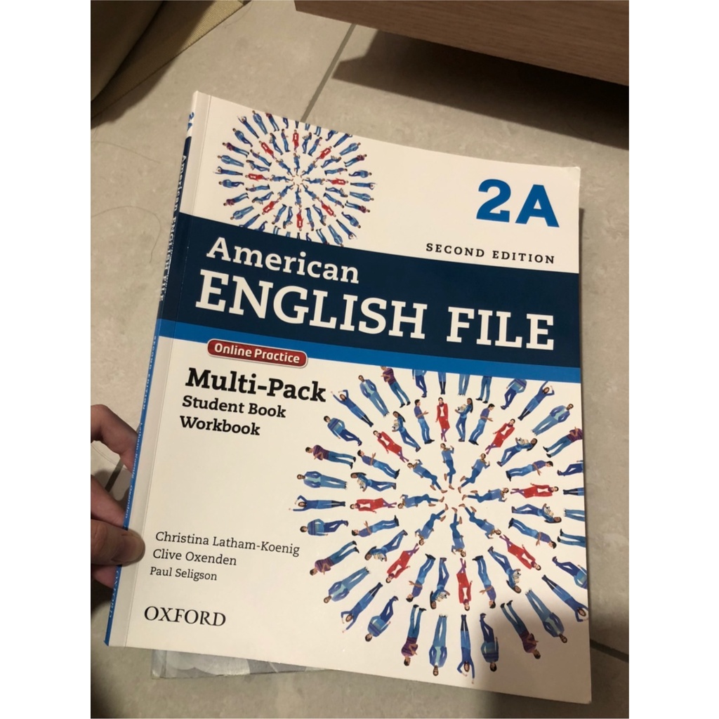 二手英文課本 American english file 2A
