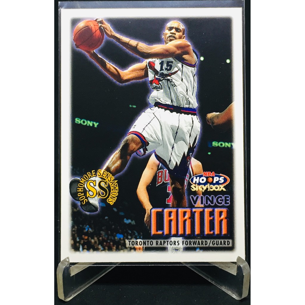 VINCE CARTER 新人卡 NBA 籃球卡 RC 1999-00 HOOPS #100 暴龍隊 加拿大飛人