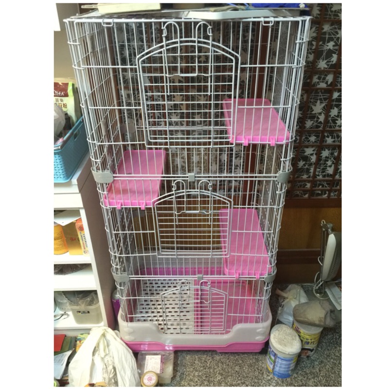 二手貓籠便宜賣✔️使用不到一個月 ✔️因裝潢完成使用不到了故出售