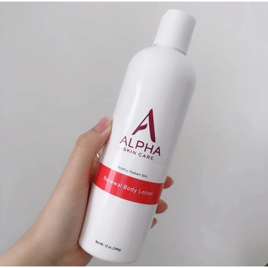 美國 Alpha Hydrox12%阿爾法果酸身體乳 去雞皮 滋潤潤膚 HAH保濕潤膚露 潤膚乳340g