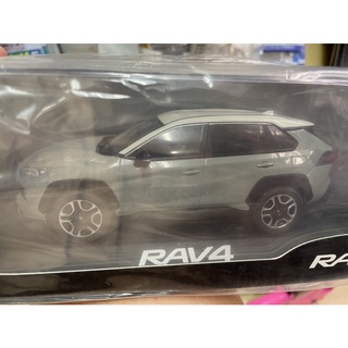 《模王》店頭車 1/30 Toyota RAV4 合金車 有壓克力框