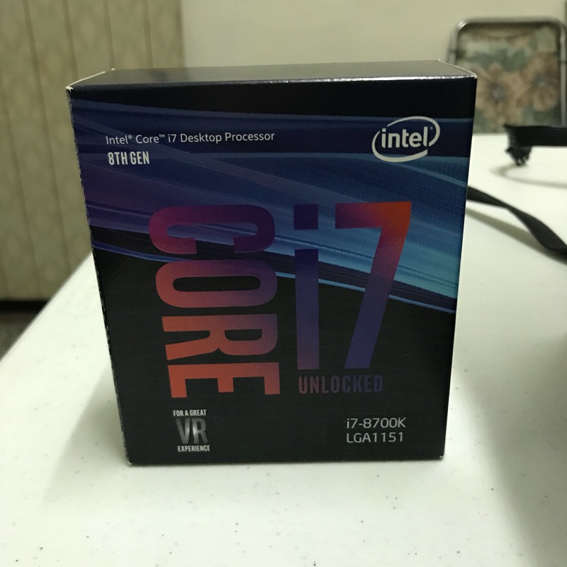 Intel Core i7 8700k + Z370 extreme 4 半套