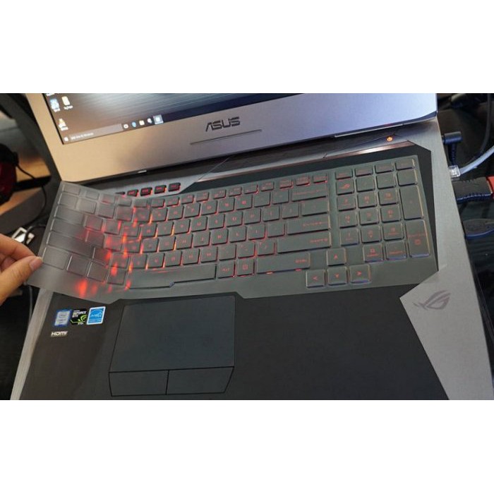 鍵盤膜 適用於 華碩 ASUS ROG G701V ASUS ROG G701VI-XS72K 樂源3C